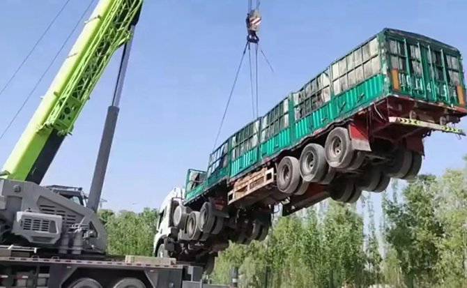 海北藏族自治州道路脱困救援案例